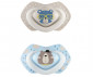 Комплект от симетрични силиконови залъгалки за бебета Canpol Bounjour Paris, 2 броя, 0-6 м, сини 22/647_blu thumb 2