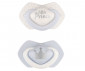Комплект от симетрични силиконови залъгалки за бебета Canpol Royal Baby, 2 броя, 6-18 м, сини 22/651_blu thumb 2