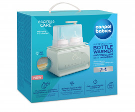 Canpol - Нагревател и стерилизатор 7в1 с термостат и нощна лампа 12/218C