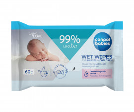 Canpol - Мокри кърпи, 60 броя 14/200C