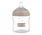 Бебешко пластмасово шише за хранене с биберон от силикон Canpol Natural Shape, 150 мл, 0м+ 35/400 thumb 3