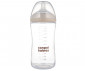 Бебешко пластмасово шише за хранене с биберон от силикон Canpol Natural Shape, 330 мл, 6м+ 35/402 thumb 2