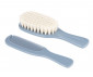 Детски комплект гребен и четка с ествествен мек косъм Canpol, син цвят 7/406_blu2 thumb 2