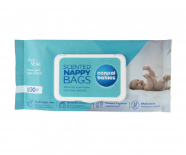 Canpol - Ароматизирани пликове за употребени памперси, 100 броя 70/003C