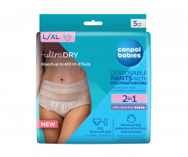 Canpol - Еднократни бикини с превръзка след раждане, размер L/XL 78/012C