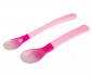 Canpol - Термосензорна лъжичка, 2 броя, розови 9/581_pin thumb 2