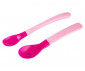 Canpol - Термосензорна лъжичка, 2 броя, розови 9/581_pin thumb 4