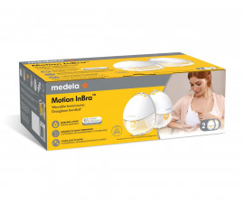 Двойна електрическа помпа свободни ръце за изцеждане на мляко Medela Motion InBra 101047550