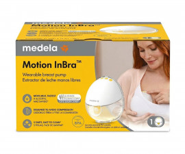 Единична електрическа помпа свободни ръце за изцеждане на мляко Medela Motion InBra 101047551