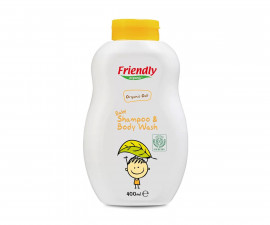 Шампоан с органичен овес за бебета и деца Friendly-Organic, 400мл FR.01758