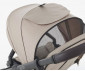 Комбинирана количка с обръщаща се седалка за новородени бебета и деца до 22кг с черно шаси, черна дръжка, кош за новородено и седалка със сенник Mutsy Nio Black, Cosmic Sand MT.0550.007 thumb 7