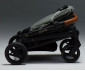 Сгъваема и преносима лятна бебешка количка за новородени с черно шаси, черна дръжка, черни колела и седалка със сенник Mutsy Nexo Black, Concrete Melange MT.0600.004 thumb 7