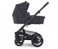 Комбинирана количка с обръщаща се седалка за новородени бебета и деца до 22кг с черно шаси, черна дръжка, кош за новородено и седалка със сенник Mutsy Nio, North Black MT.0550.002 thumb 3