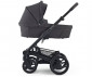 Комбинирана количка с обръщаща се седалка за новородени бебета и деца до 22кг с черно шаси, тъмнокафява дръжка, кош за новородено и седалка със сенник Mutsy Nio, Shade MT.0550.006 thumb 3