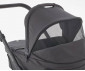 Комбинирана количка с обръщаща се седалка за новородени бебета и деца до 22кг с черно шаси, тъмнокафява дръжка, кош за новородено и седалка със сенник Mutsy Nio, Shade MT.0550.006 thumb 4