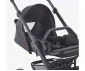 Комбинирана количка с обръщаща се седалка за новородени бебета и деца до 22кг с черно шаси, тъмнокафява дръжка, кош за новородено и седалка със сенник Mutsy Nio, Shade MT.0550.006 thumb 5