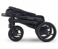 Комбинирана количка с обръщаща се седалка за новородени бебета и деца до 22кг с черно шаси, тъмнокафява дръжка, кош за новородено и седалка със сенник Mutsy Nio, Shade MT.0550.006 thumb 6