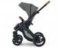 Комбинирана количка с обръщаща се седалка за новородени бебета и деца до 22кг с черно шаси, светлокафява дръжка, кош за новородено и седалка със сенник Mutsy Evo, Discovery Moss MT.0750.002 thumb 3