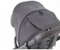 Комбинирана количка с обръщаща се седалка за новородени бебета и деца до 22кг с черно шаси, тъмнокафява дръжка, кош за новородено и седалка със сенник Mutsy Evo, Stone Grey MT.0750.005 thumb 4
