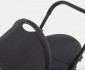 Комбинирана количка с обръщаща се седалка за новородени бебета и деца до 22кг с черно шаси, тъмнокафява дръжка, кош за новородено и седалка със сенник Mutsy Evo, Stone Grey MT.0750.005 thumb 5