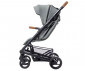 Сгъваема и преносима лятна бебешка количка за новородени с черно шаси, светло кафява дръжка и седалка със сенник Mutsy Nexo, Moss Grey MT.0600.002 thumb 2