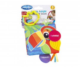 Книжка-гризалка Джунгла Playgro, 3м+ PG.0141