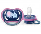 Ортодонтични залъгалки Philips-Avent Ultra Air, 2 броя, със стерилизираща кутийка, слонове/love, 18 м+ 00A.0519.006 thumb 3