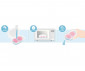 Ортодонтска залъгалка Philips-Avent Ultra Air Happy, 2 броя, със стерилизираща кутийка, микс роботи, розова/лилава, 6-18м 00A.0523.004 thumb 7