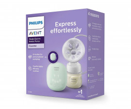 Единична електрическа помпа за кърма Philips-Avent Essential, базова, 4 + 4 функции 00A.0614.001