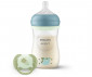Комплект за бебета пластмасово шише Natural Response 3.0 със силиконов биберон среден поток, 260 мл и силиконова залъгалка Ultra Soft 0-6 м 00A.0676.001 thumb 2
