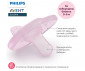 Ортодонтска залъгалка Philips-Avent Soothie, 2 броя, със стерилизираща кутийка, розови, 0-6м 00A.0679.001 thumb 3