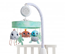 Луксознa музикална въртележка с играчки за бебешка кошарка Tiny Love Musical Luxe Mobile Ocean, 0-5м TL.0225.001