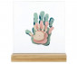 Рамка за семеен отпечатък с боички Baby Art, пластове (Wooden) BA.00076.001 thumb 4