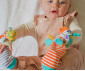 Играчка за бебета гривни дрънкалки и чорапки джунгла Playgro Rerfesh, 0м+ PG.0352 thumb 7