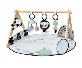 Постелка за активна гимнастика и игра за бебета и деца Tiny Love Luxe Gymini Black&White Decor, 0м+ TL.0125.001