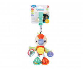 Висяща играчка за количка и легло папагалче Мио Playgro, 0м+ PG.0453