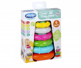 Детска играчка конус с цветни рингове Refresh, 10-36м PG.0727