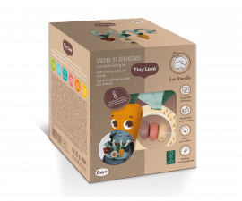 Играчка спирала за закачане на количка за бебета и деца Еко Tiny Love Garden of Adventures, 0м+ TL.0411.001