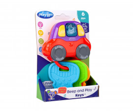 Детска активна музикална играчка ключове със светлина и звуци Playgro, 6м+ PG.0176