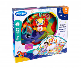 Музикална постелка за активна гимнастика и игра за бебета и деца Playgro Веселата градина, 0м+ PG.0617