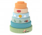 Играчка за бебе Tiny Love - Дървена кула за подреждане Farmers Funday, 6м+ TL.0859.001 thumb 2