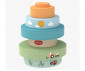 Играчка за бебе Tiny Love - Дървена кула за подреждане Farmers Funday, 6м+ TL.0859.001 thumb 4