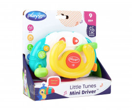 Музикална бебешка играчка Playgro - Активна играчка мини волан със звуци, 9м+ PG.0733