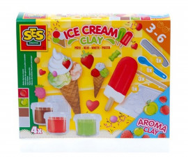SES - Комплект за сладолед от пластелин - 444 Clay