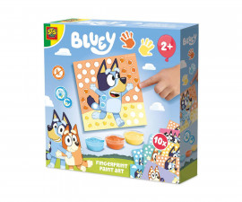 SES 14091 - Bluey Fingerpaint paint art