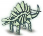 SES - Дървени динозаври светещи в тъмното - 14209 , Hobby Boys thumb 3