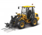 Bburago 18-32090 - Volvo L25 compact wheel loader with fork thumb 2