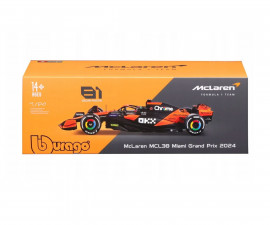 Bburago 18/28033 - 1/24 F1 McLaren Team MCL38 (2024) #81