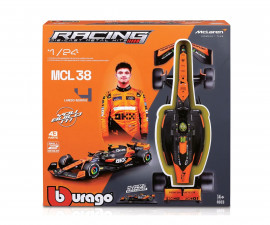 Bburago 18/28504 - 1/24 F1 KIT McLaren Team MCL38 (#4)