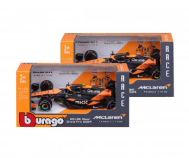 Bburago 18/38114 - 1/43 F1 McLaren Team MCL38 (2024)